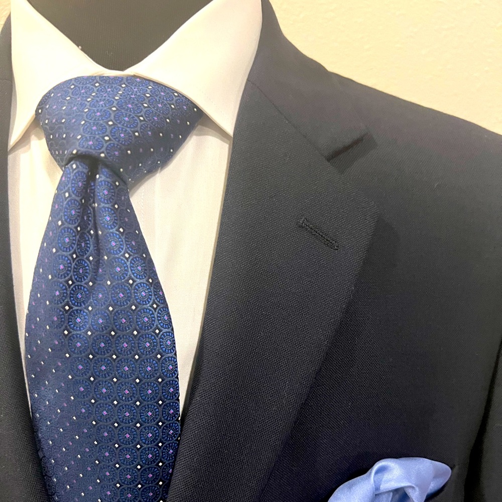 TOMMY HILFIGER SPECIAL EDITION SPORT COAT BLAZER JACKET BLUE MEN 42L